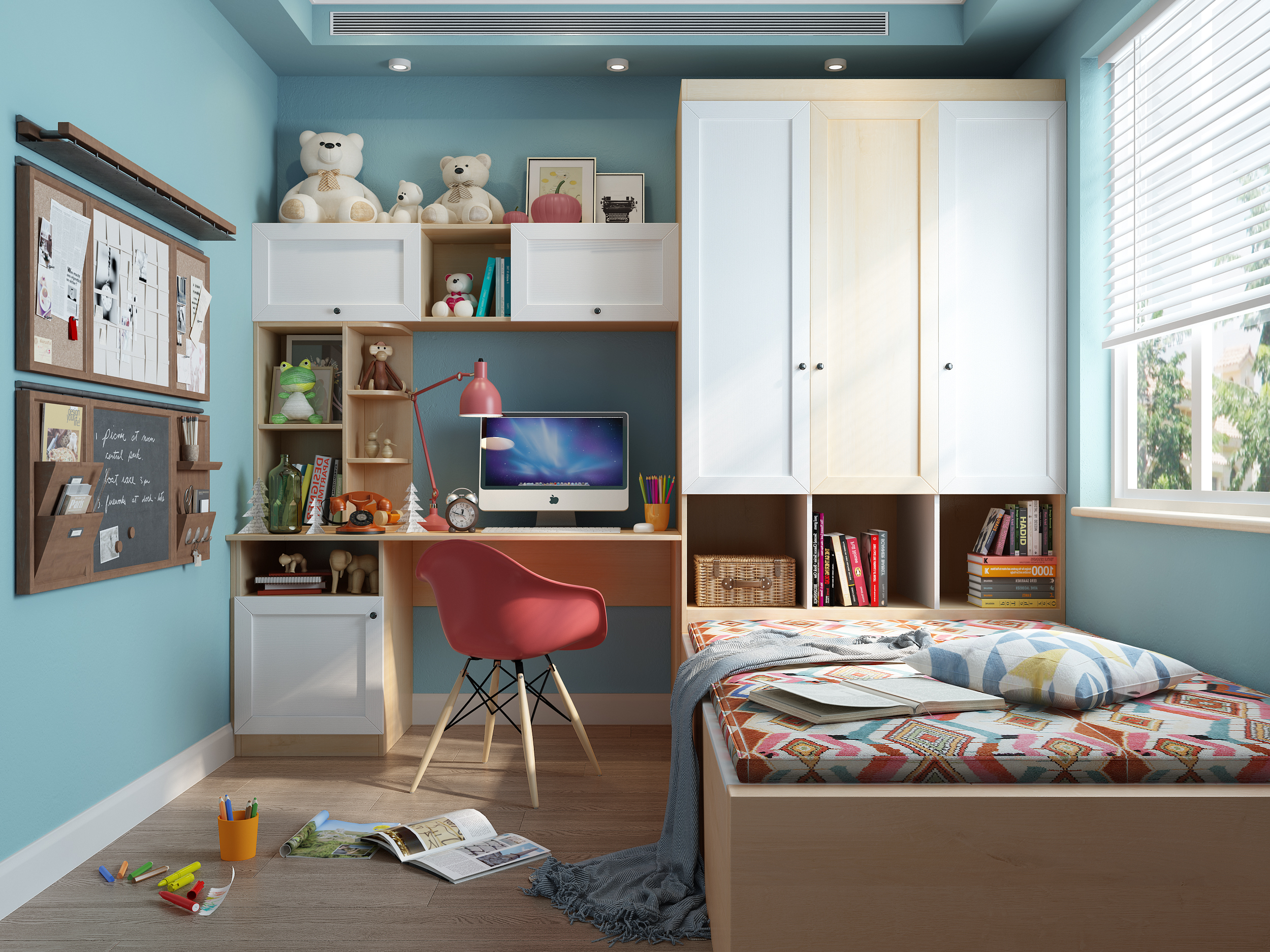 兒童房設計-打造舒適溫馨的孩子專屬天地